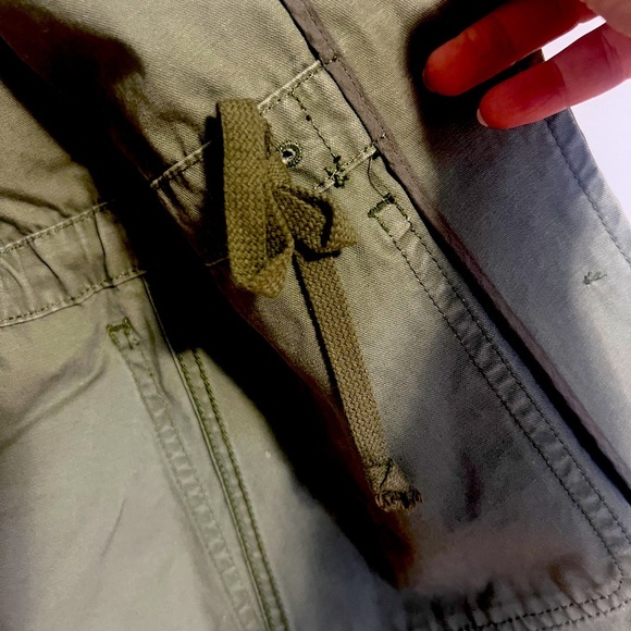 Madewell button down army green field utility jacket coat women’s S - Picture 10 of 13